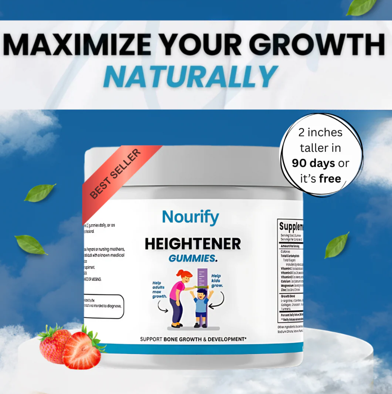Nourify Heightener Gummies