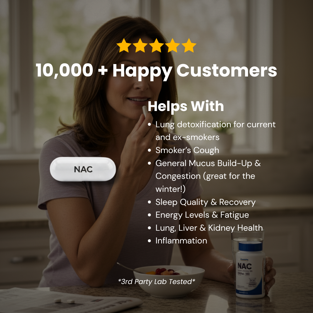 NAC Lung Detox Complex (30 Capsules)